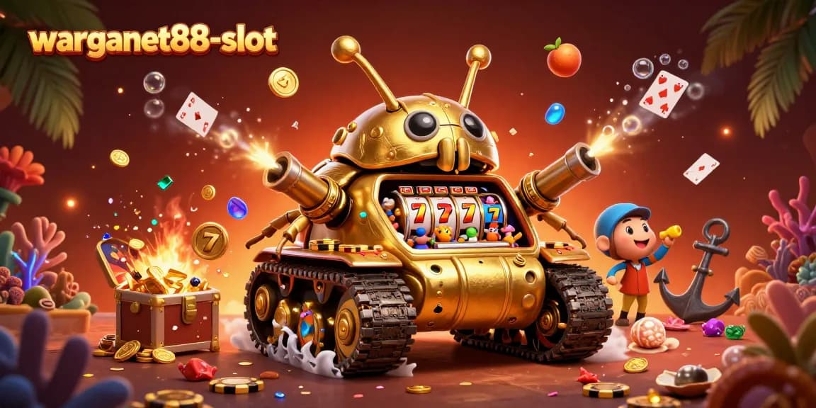 Experience thrilling gameplay with warganet88-slot, featuring vibrant casino elements and exciting treasures!