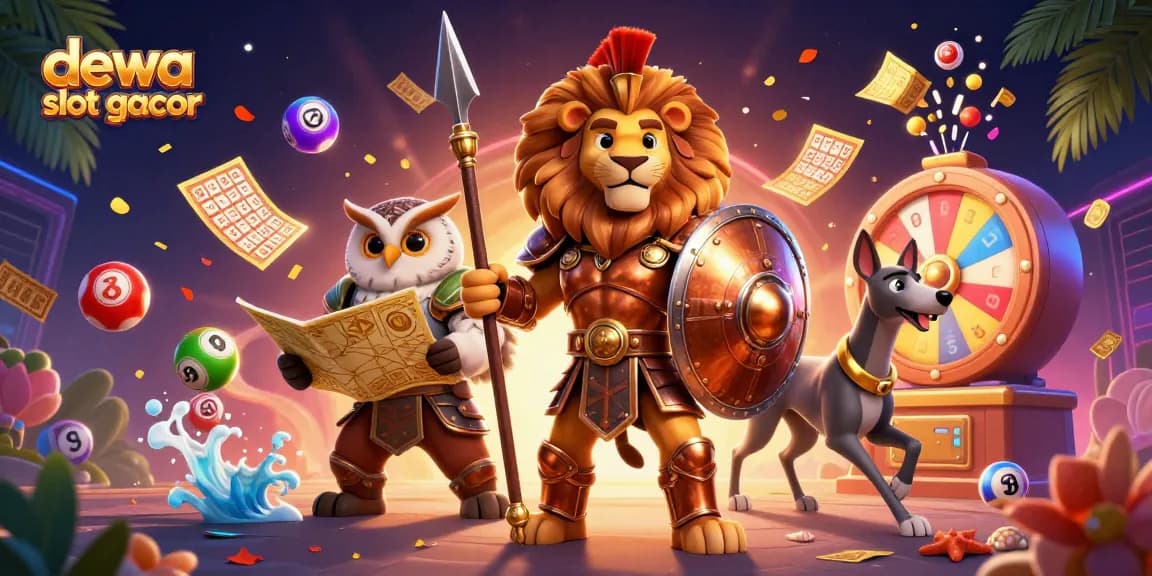 Permainan dewa slot gacor dengan berbagai elemen perjudian yang menarik dan fantastis.