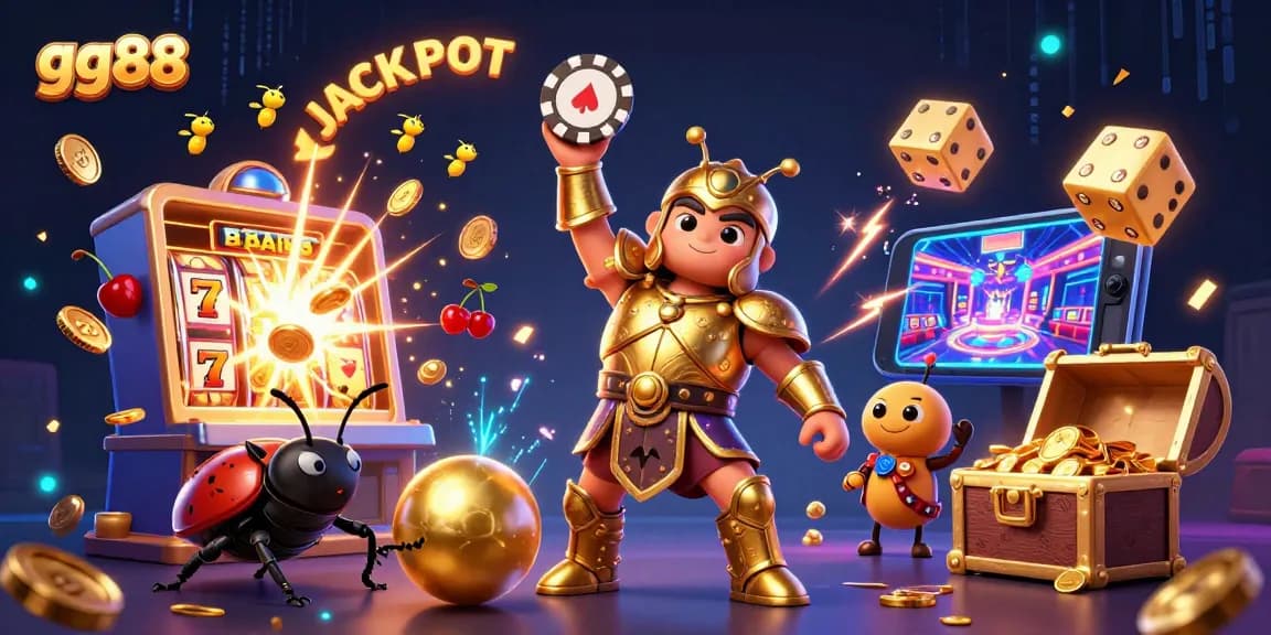 Experience exciting wins with gg88 highlights, featuring vibrant characters and immersive casino scenes.