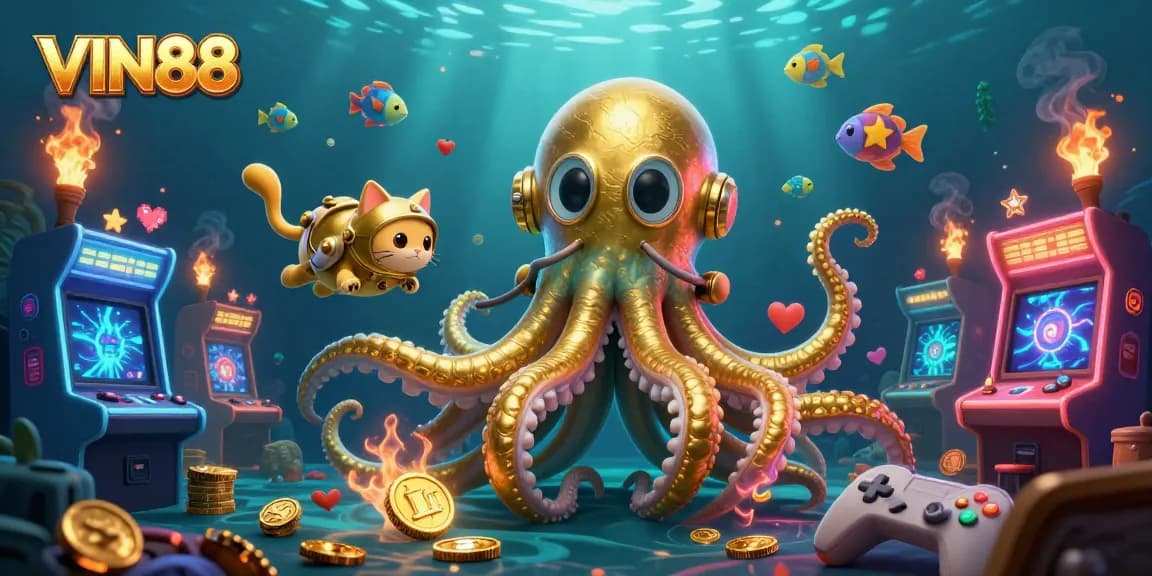 Experience thrilling wins with VIN88: A vibrant underwater casino adventure awaits!