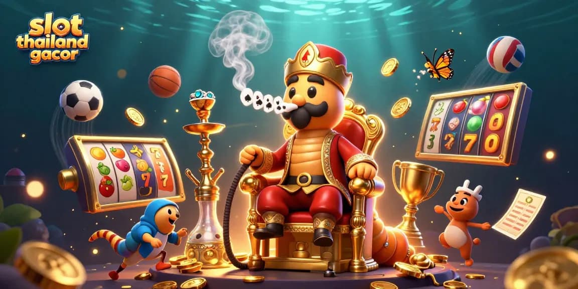Spin the reels for big wins with slot thailand gacor in this vibrant casino scene.