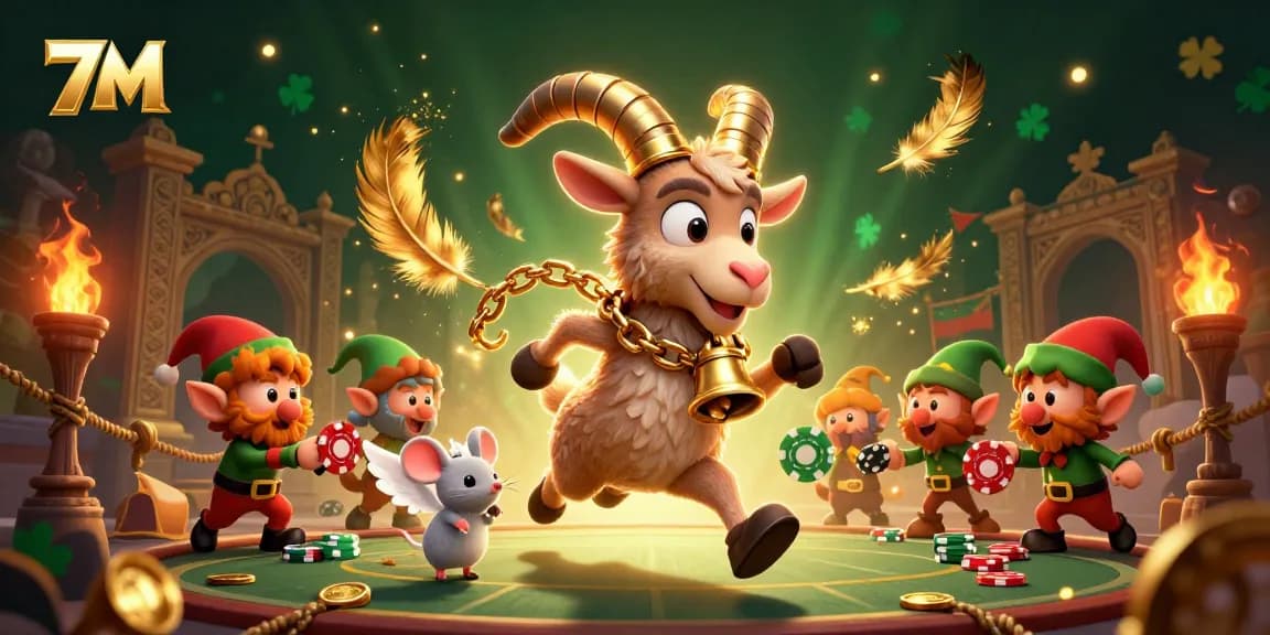 Experience thrilling gaming action with 7M in a chaotic holiday-horror casino filled with excitement.
