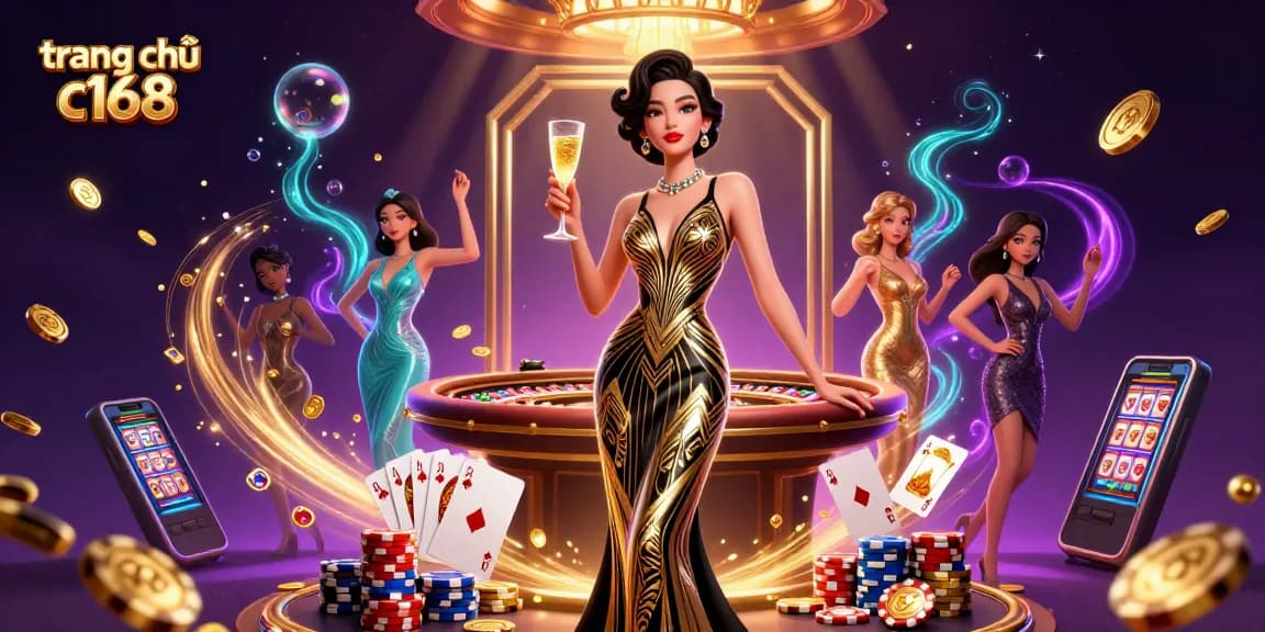 Experience the excitement at trang chủ c168 with stunning casino visuals and vibrant gameplay elements.