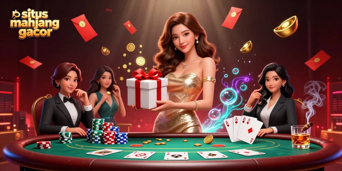 Play at situs mahjong gacor and experience exciting wins with our vibrant casino scene filled with action!