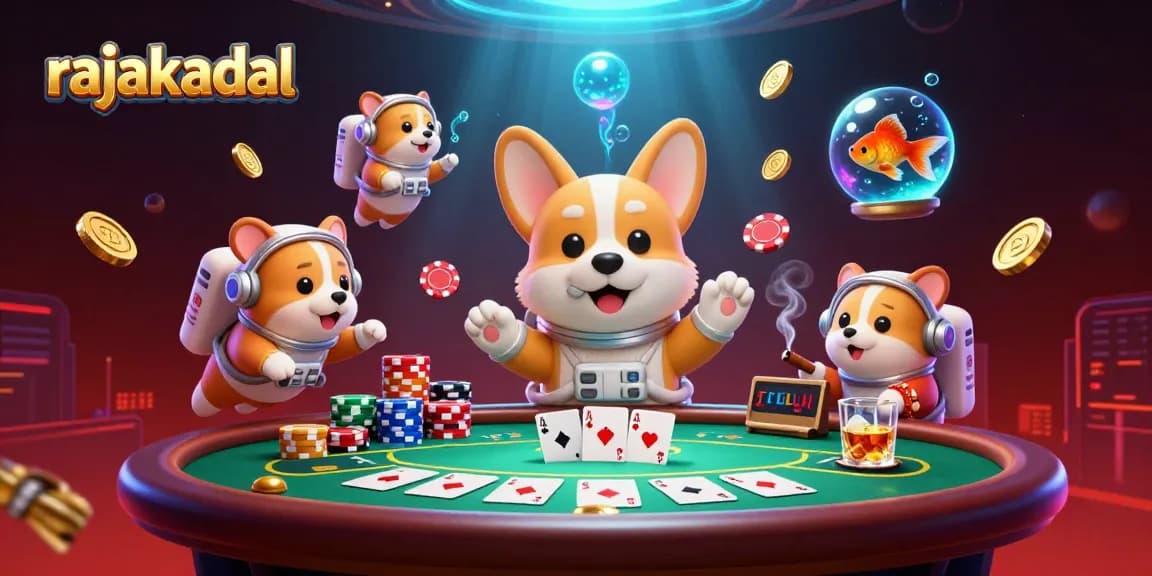 Jelajahi rajakadal dengan permainan kasino 3D yang mengasyikkan dan mendebarkan!