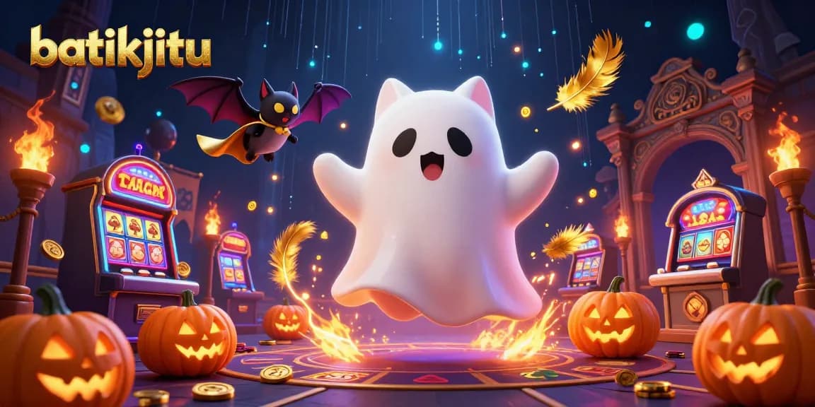 Bermain seru di batikjitu dengan karakter lucu, kucing hantu, dan tema kasino yang menarik.