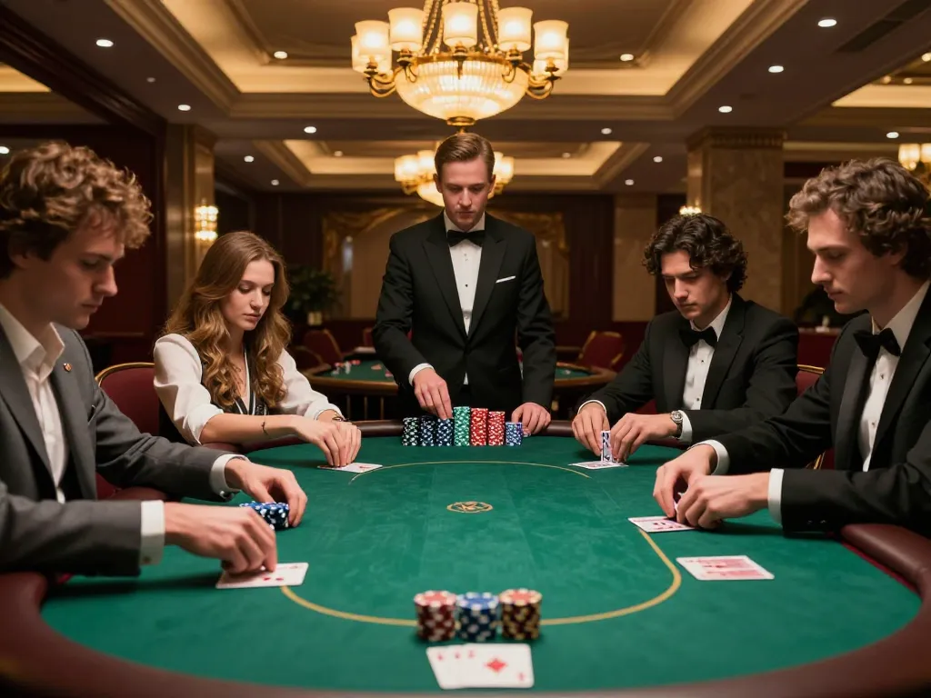 Engaging poker gameplay at a high-stakes table showcasing TT88 strategy and excitement.