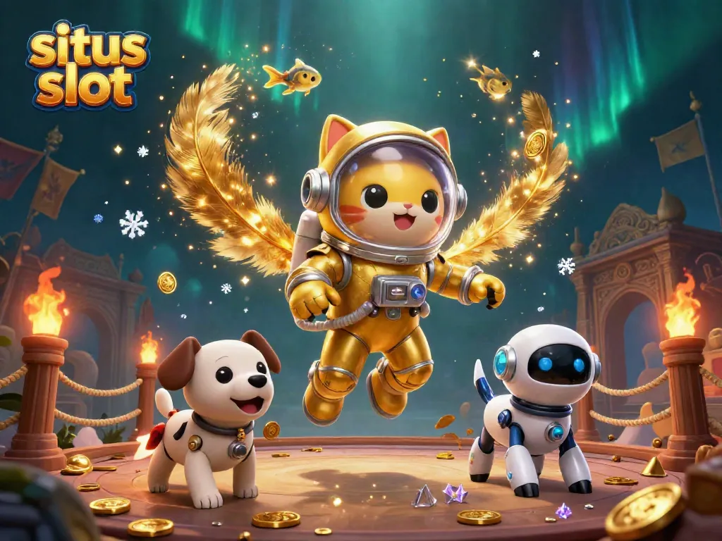 Menyaksikan gameplay situs slot yang menarik dengan elemen gamifikasi dan efek visual yang menawan.