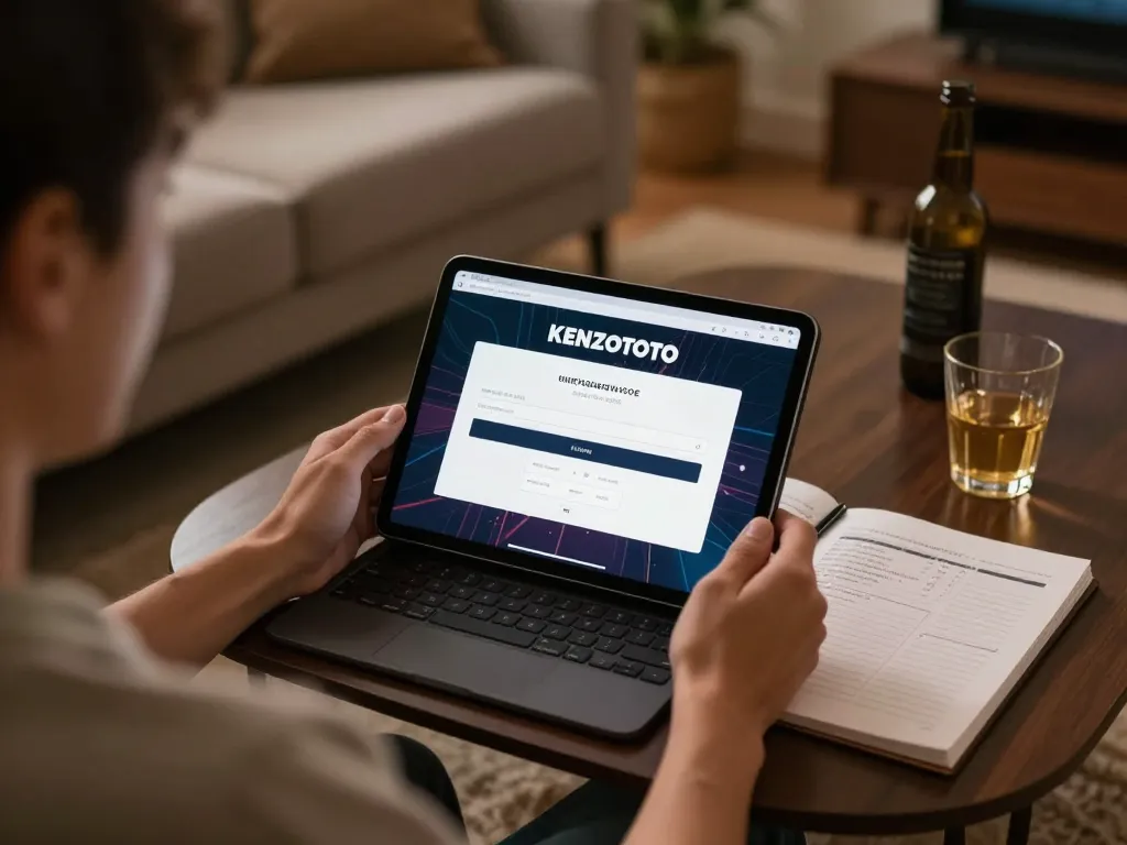 Rasakan proses login KENZOTOTO yang mulus saat terlibat dalam perjudian daring dari kenyamanan rumah