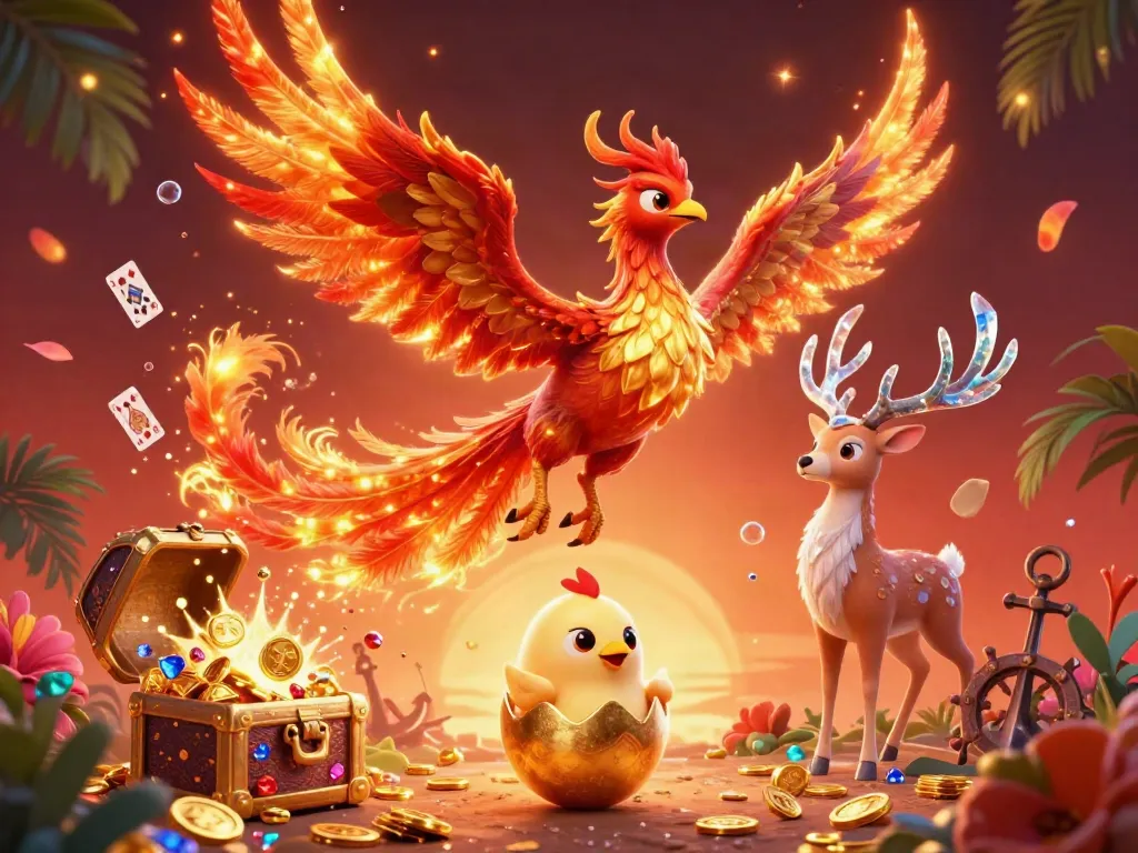 Pengalaman bermain di gwp168 dengan phoenix berapi dan elemen kasino.