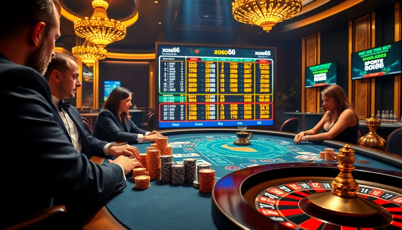 xoso66 platform engaging players with live casino action and vibrant betting details.