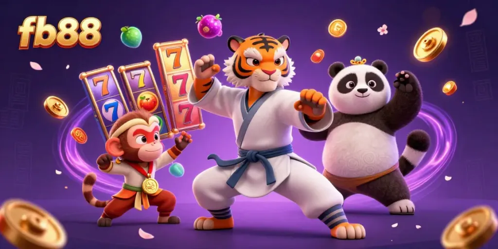 Experience thrilling games with fb88 featuring dynamic jackpot elements in captivating 3D illustration.