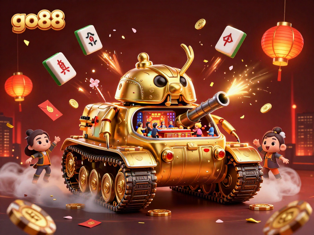 Engage with exciting go88 gaming action and vibrant visuals featuring a lively casino scene.