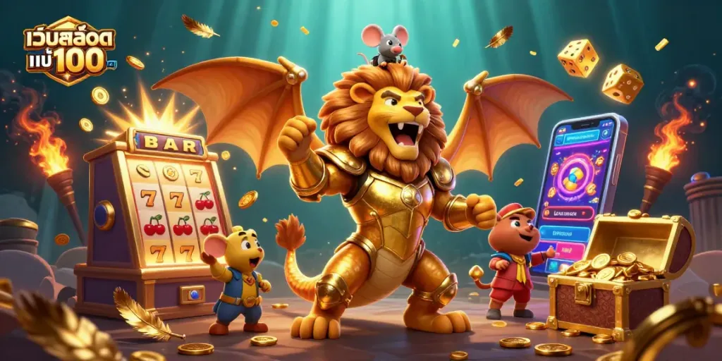 เล่นสล็อตออนไลน์ที่เว็บสล็อต แท้ 100 เปอร์เซ็นต์ พร้อมรางวัลแจ็กพอตมากมาย