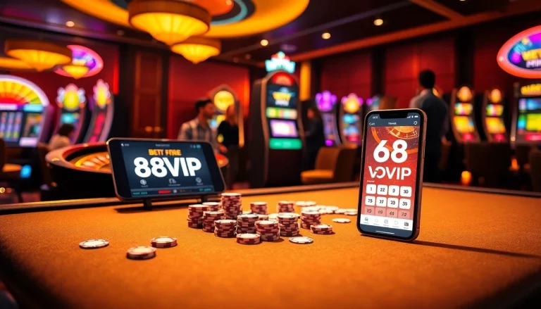 Experience the excitement of winning at 68VIP casino with poker, roulette, and slot machines.