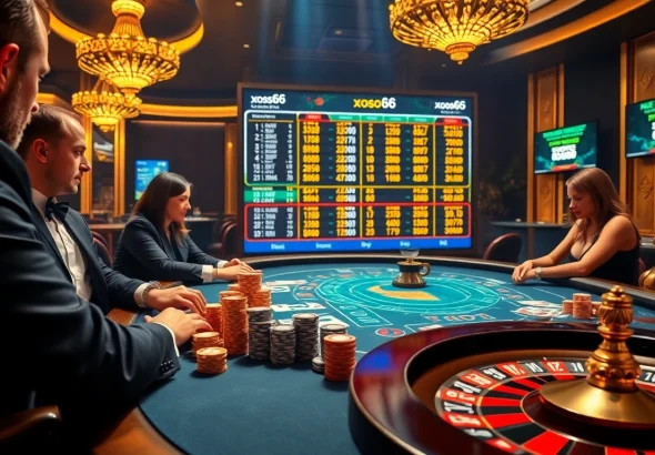xoso66 platform engaging players with live casino action and vibrant betting details.